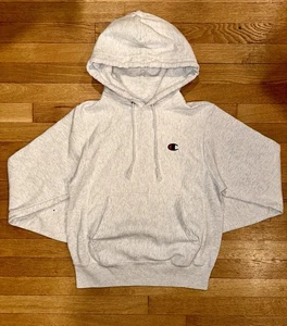 Vintage Champion Reverse Weave Hoodie Pullover Sweatshirt Women Size XS Gray - Picture 1 of 7