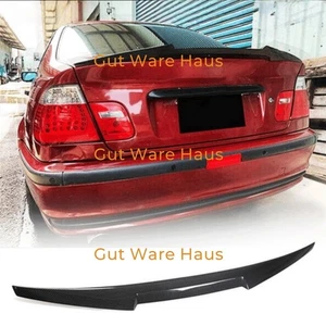 Per BMW E46 328i 330i Coupè 1999-06 Carbonio Spoiler Posteriore Bagagliaio Spoiler Labbro - Foto 1 di 8