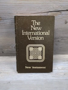 The New International Version of The New Testament 1973 Zondervan Brown Cover - Imagen 1 de 11