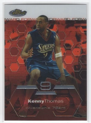 #20 2002-03 Topps Finest - Kenny Thomas Philadelphia 76ers Foto 1 de 2