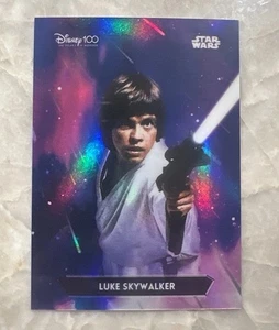 LUKE SKYWALKER 2023 Kakawow Phantom Disney 100 STAR WARS Nebula /666 MINT SP - Picture 1 of 6