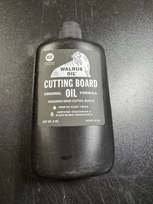 Walrus Oil Cutting Board Oil and Wood Butcher Block Oil 8 oz (1/2 pint)  - Image 1 of 2