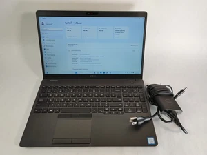Dell Latitude 5500 Core i5-8265U 1.60 GHz 8 GB 256 GB NVMe Windows 11 Pro Laptop - Picture 1 of 8