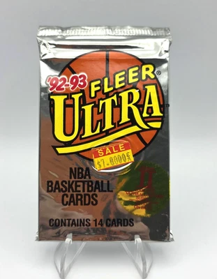 Fleer Ultra 1992-93 - Serie 2 - Tarjetas de baloncesto de la NBA - 1 paquete sellado de fábrica Foto 1 de 2