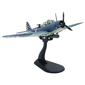 1/72 American TBD Torpedo Bomber Alloy Aircraft Model Military Airplane Ornament - Picture 1 of 10