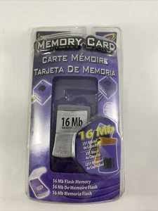 Intec Nintendo GameCube 16 MB Memory Card NEW & SEALED Flash 251 Blocks 2003 - Picture 1 of 3