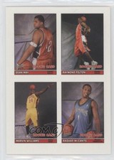 2005 Bazooka 4-on-1 Stickers Sean May Raymond Felton Marvin Williams Rookie RC