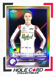 FREDERIK VESTI 2022 Topps Chrome F1 F2 Future Star #85 Gold Refractor 一 - Picture 1 of 5