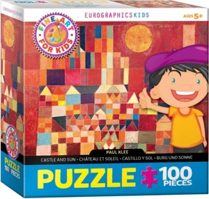 Castle & Sun 100 Piece Jigsaw Puzzle Eurographics New - Picture 1 of 3