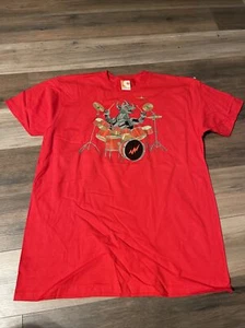 Maglietta batterista vintage Y2K Gama Go Godzilla robot Mechagodzilla grande nuova senza etichette - Foto 1 di 7