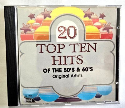 20 Top Ten Hits Of The 50's & 60's CD Laurie Records FREE Shipping — 第 1/3 张图片