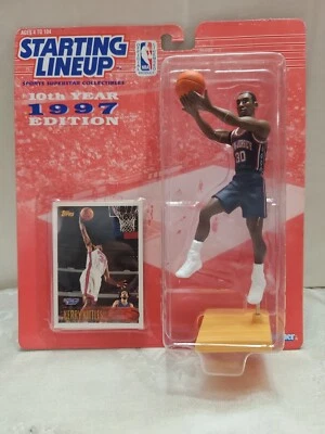 1997 New Jersey Nets Kerry Kittles Starting Lineup Action Figure & Card  NIP - Image 1 of 4