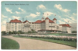 Santa Bárbara California CA Hotel Potter c.1909 - Imagen 1 de 2