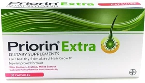 Priorin Extra für gesundes stimuliertes Haarwachstum 120 Kapseln UK - Bild 1 von 3
