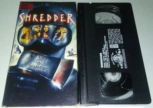 Shredder Vhs Horror Release in Great Condition Death To Snowboarders! Tested - Picture 1 of 2