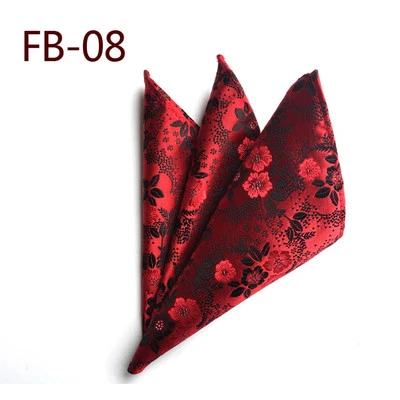 Mens Stylish Colorful Flower Paisley Pocket Square Handkerchief Wedding Hanky  - Image 1 of 4