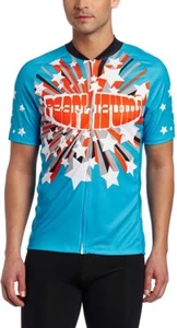Pearl Izumi Men's MTB LTD Mountain Bike Cycling Jersey Small Love Electric Blue - Picture 1 of 2