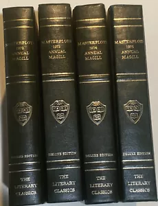 Lot 4 Vintage Masterplots Annual Magill Literary Classics 1972 1973 1974 1975 - Foto 1 di 3