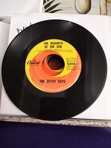 BEACH BOYS 45RPM DANCE, DANCE, DANCE/ The Warmth Of The Sun 5306 / 1964 VG - Foto 1 di 2