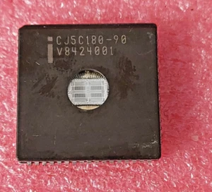 1pcs CJ5C180-90 UV- Erasable CPLD 48 macrocell PLCC 68 INTEL - Imagen 1 de 2