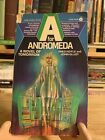 Vintage A For Andromeda by Fred Hoyle and John Elliot 1st Avon Print PB 1975