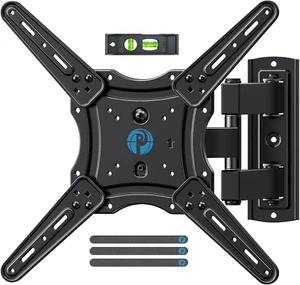 Full Motion TV Wall Mount Bracket for 26"-60" TVs, Swivel, Tilt, Heavy-Duty 77 l - Picture 1 of 13