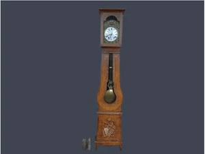 OROLOGIO A COLONNA MORBIER INTEGRO ORIGINALE EPOCA 800' - Foto 1 di 14