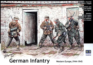 Master Box MB 1/35 3584 Segunda Guerra Mundial Infantería Alemana (Europa Occidental 1944-1945) (4 Figas) - Imagen 1 de 2