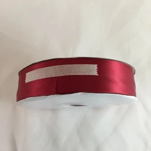 NEW Double Face Satin Ribbon 1.5" x 100 Yards Scarlet Red Christmas Valentines - Picture 1 of 3