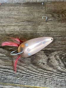 Eppinger Dardevle Copper Weedless Spoons Detroit USA Blinker Angellöffel Barsch - Bild 1 von 5