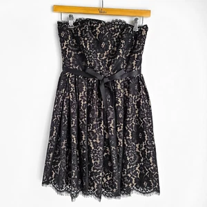 Robert Rodriguez Neman Marcus For Target Lace Strapless Dress Women 12 Brand New - Picture 1 of 8