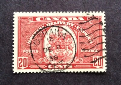 BroadviewStamps Canada BOB Sale #E8 Special Delivery.  Used.  VF.  CV$43 - Image 1 of 2