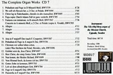 Bach, Johann Se Organ Works / Orgelwerke Präludium & Fuge BWV 5 (CD) (UK IMPORT)