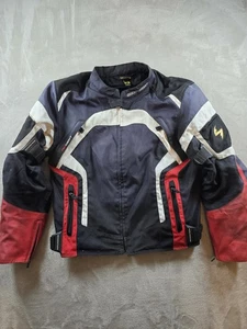 Scorpion Sports Jacket Mens XL Motorcycle Moto Padded Protection Racing *Read - Foto 1 di 19