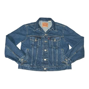 Levi’s Jeansjacke Damen M Medium klassisch blau Knopfleiste - Bild 1 von 18