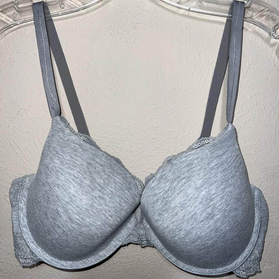 Sujetador push-up de algodón para mujer DKNY 458270 34dd nuevo con etiquetas algodón (91%) Foto 1 de 1