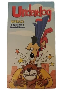 Underdog Vs. Overcat * 2000 VHS 2 Episodes w/Special Bonus VIEWED ONCE - Bild 1 von 4