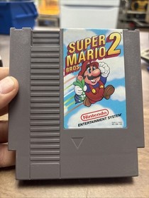 Nintendo NES Super Mario Bros Brothers 2 Cartridge TESTED