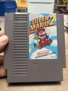 Nintendo NES Super Mario Bros Brothers 2 Cartridge GETESTET - Bild 1 von 6