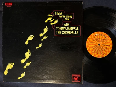 TOMMY JAMES & THE SHONDELLS ORIGINAL STEREO VINYL LP I THINK WE’RE ALONE NOW VG+ - Image 1 of 2