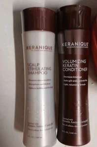 Keranique Kopfhaut Revitalisierendes Shampoo Conditioner Set Farbboost, 8 Oz EA - Bild 1 von 1