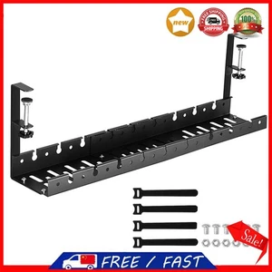 Cable Storage Rack Retractable Wire Management Rack Heavy Duty for Standing Desk - Photo 1/12