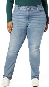 Signature by Levi Strauss & Co. Gold Damen Curvy Totally Shaping Straight Jeans - Bild 1 von 5