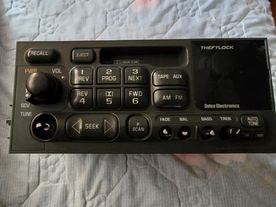 1988-1998 Chevy GMC GM 1500 C/K Dash Head Unit Radio Cassette Stereo OEM... - Image 1 of 4