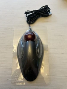 Logitech T-BC21 Trackman USB wired Optical Marble Mouse Trackball Ambidextrous - Picture 1 of 2