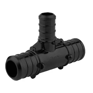 50 PIEZAS Camiseta EFIELD Poly PPSU Barb Pex Poly Crimp 3/4"" X 1/2" Ajuste de Polietileno 3/4"" X 1/2", NSF - Imagen 1 de 4