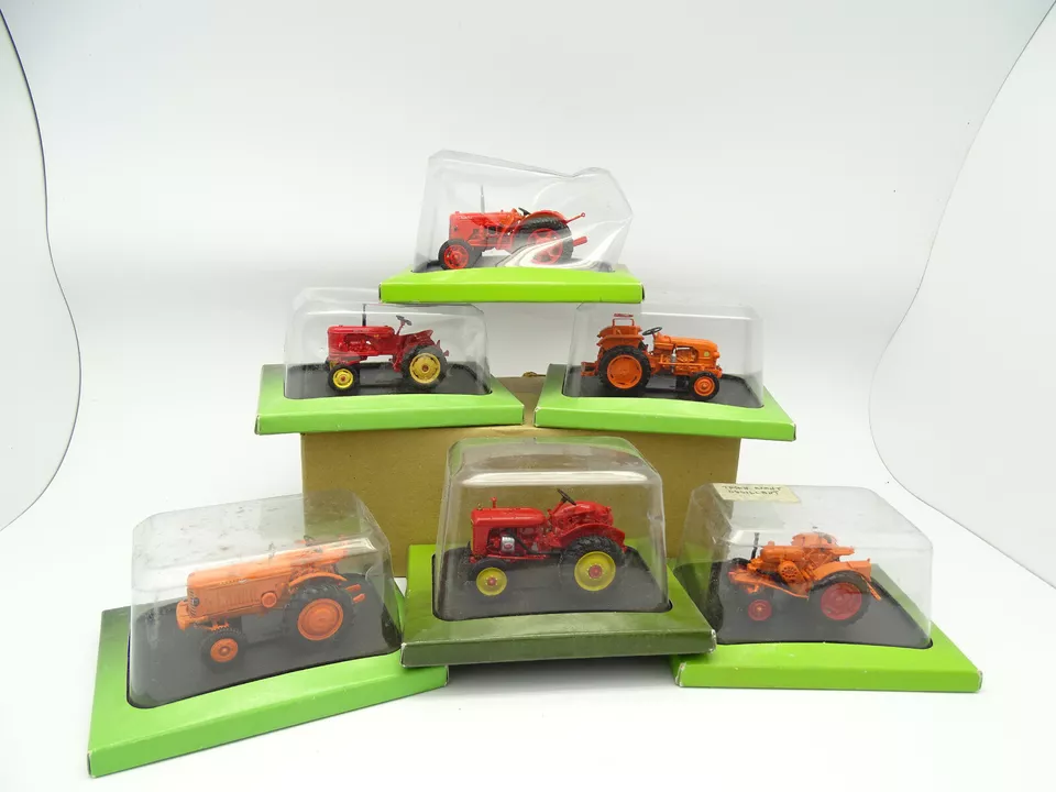 Uh Stampa 1/43 - Lotto Di 6 Trattori - Immagine 1 di 1