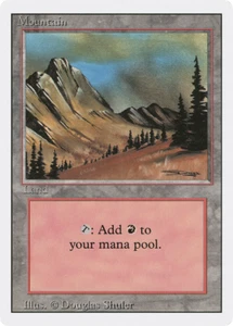 Mountain (C) X (4) Revised Edition - EX/NM - C303 - 4RCards - Picture 1 of 1