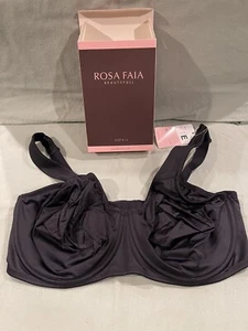 Rosa Faia by Anita 5490 Twin Seamless Comfort Bra BRAND NEW IN BOX Black 40E - Picture 1 of 4