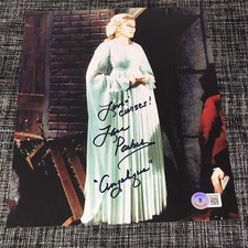 LARA PARKER SIGNED AUTOGRAPH 8X10 PHOTO ANGELIQUE DARK SHADOWS BECKETT BAS COA